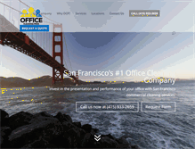 Tablet Screenshot of officecleaningpros.com